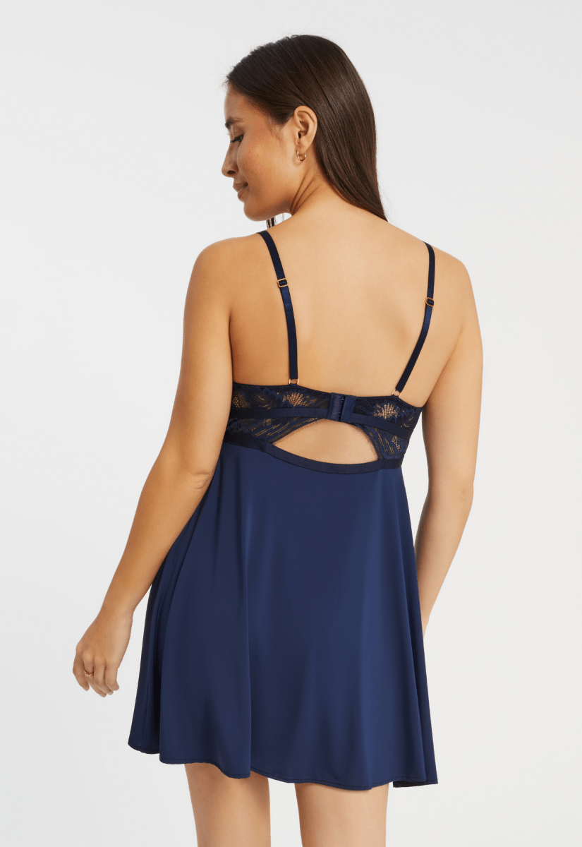 Montelle IntimatesBotanical Flirty Chemise Set Empire 9568Bravo Bra Boutique