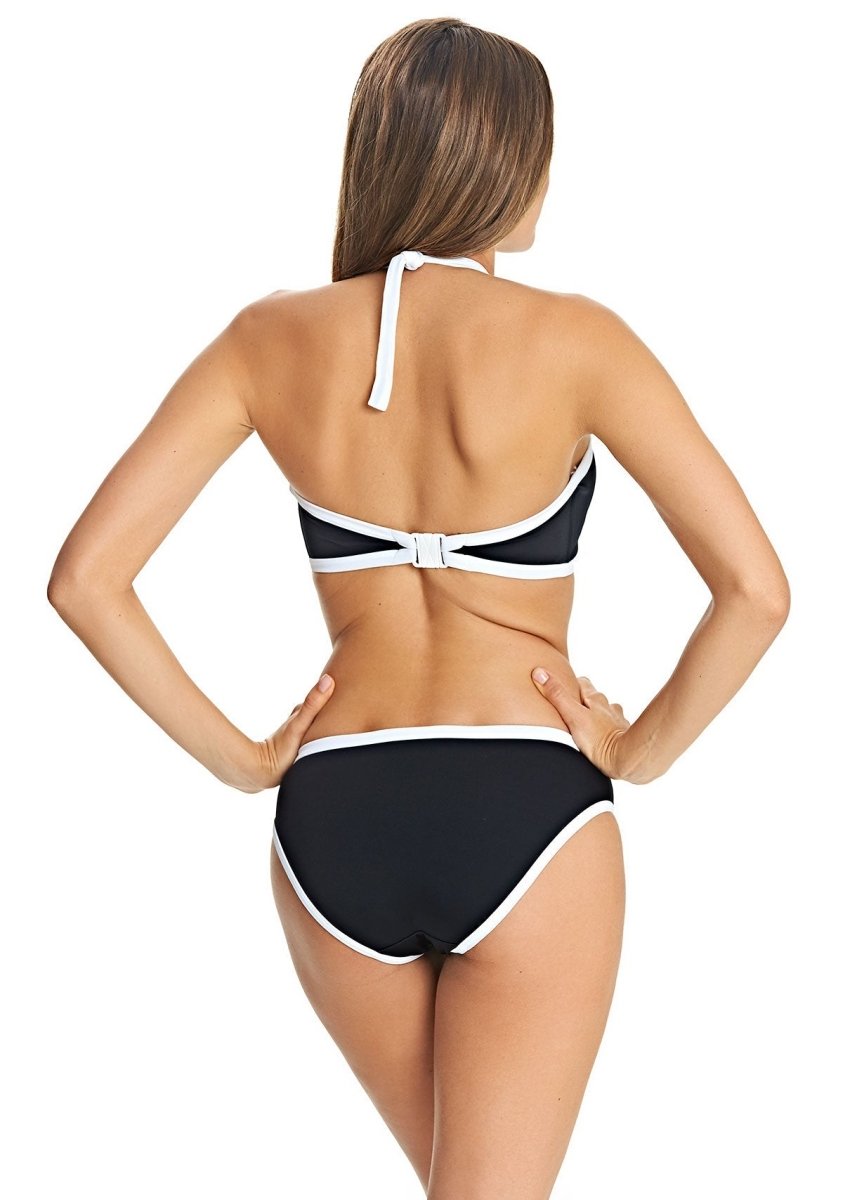 Freya SwimBack to Black UW High Neck Crop- AS3701Bravo Bra Boutique