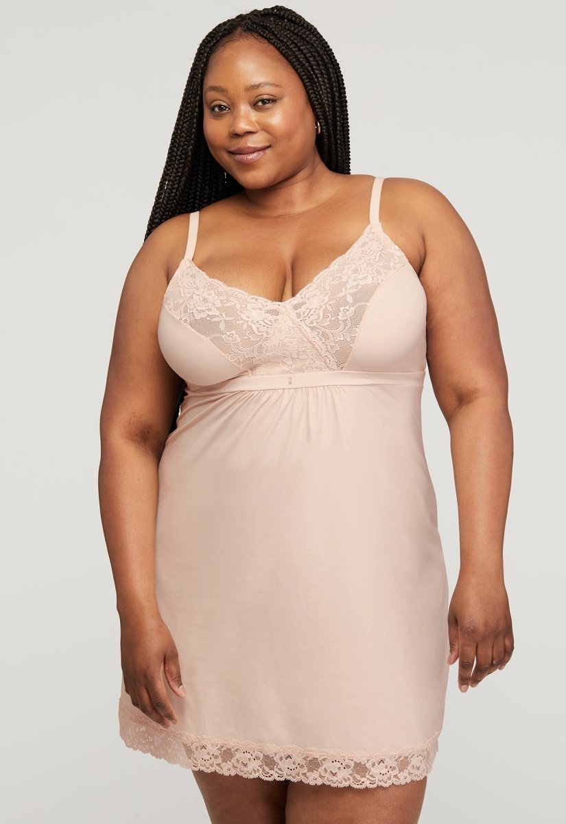 Montelle IntimatesBust Support Chemise Champagne- 9394Bravo Bra Boutique