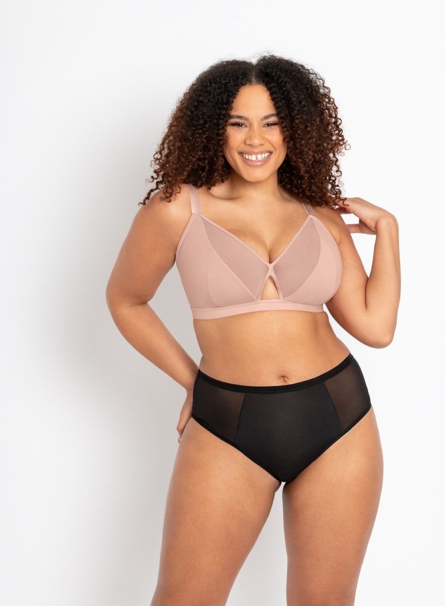 Get Up and Chill Bralette Soft Pink - CK040110 – Bravo Bra Boutique