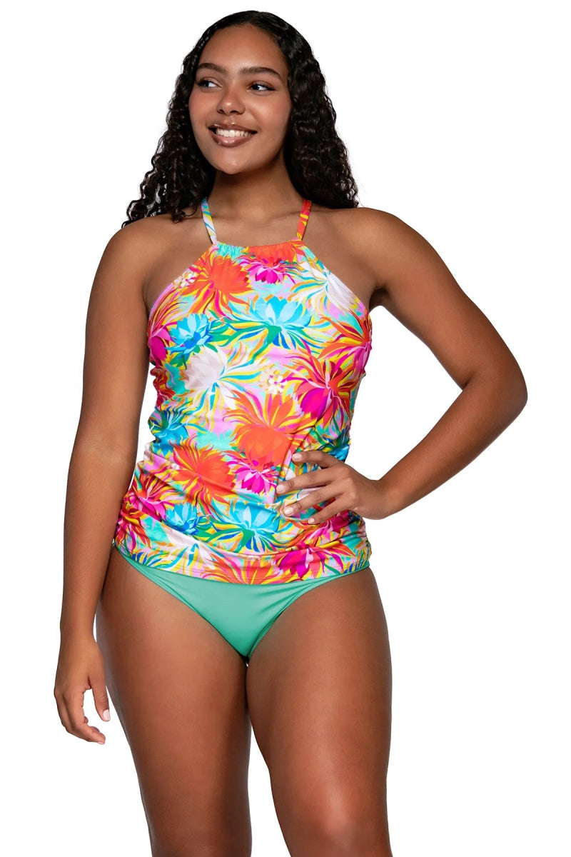 High neck tankini tops deals