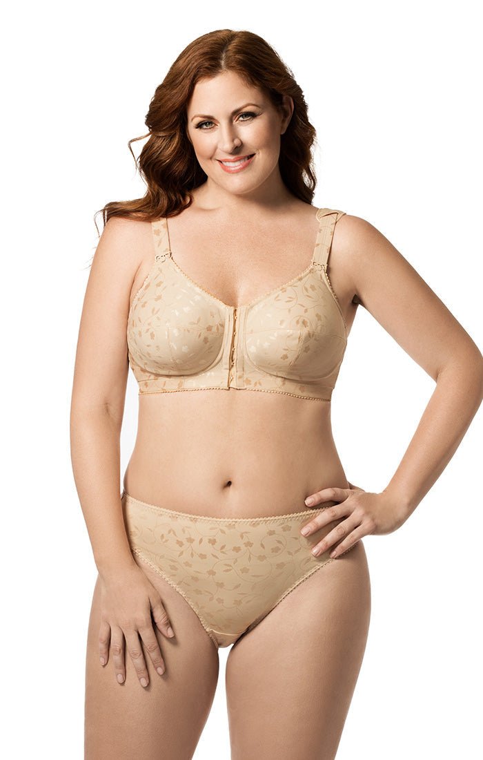 ElilaJacquard Front Hook Softcup- 1515Bravo Bra Boutique