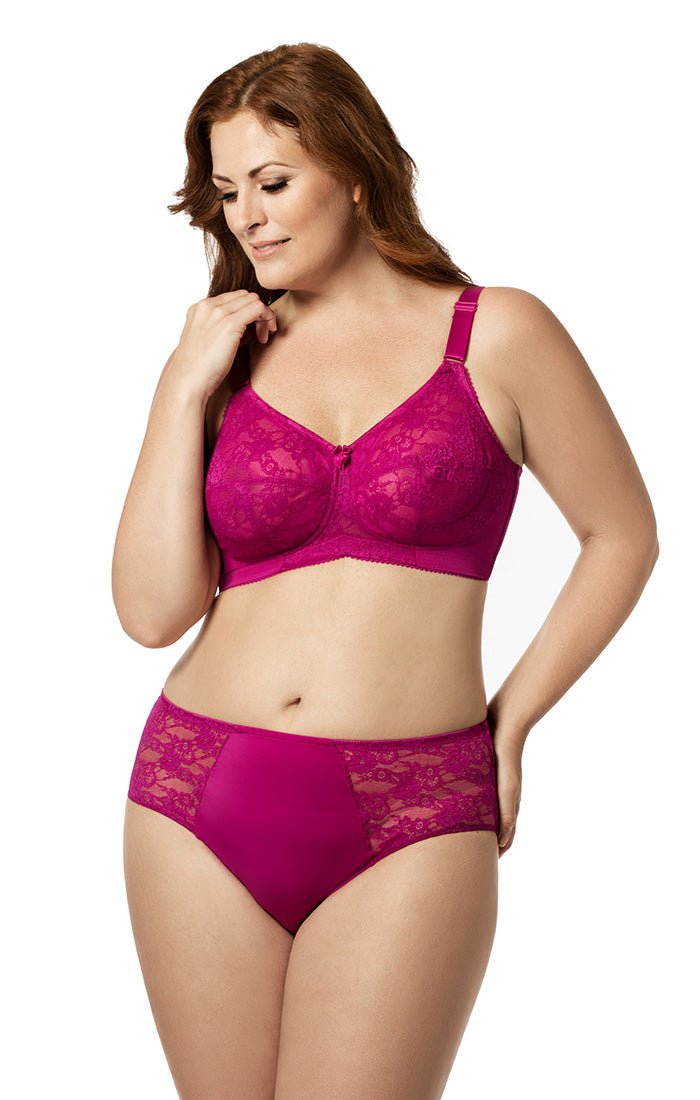 Elila Lace Soft Cup Wire Free Bra (More colors available) - 1303