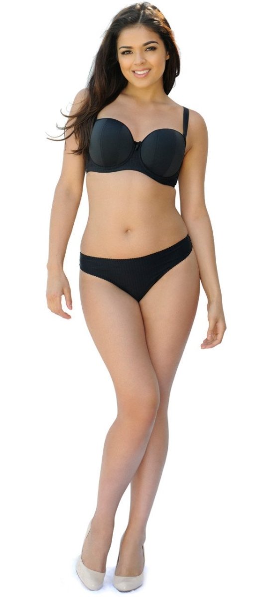 Curvy KateLuxe Strapless Multiway Bra Black- CK2601Bravo Bra Boutique