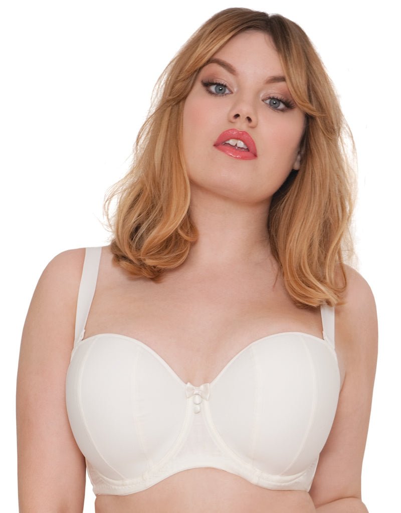 Curvy KateLuxe Strapless Multiway Bra Ivory- CK2601Bravo Bra Boutique