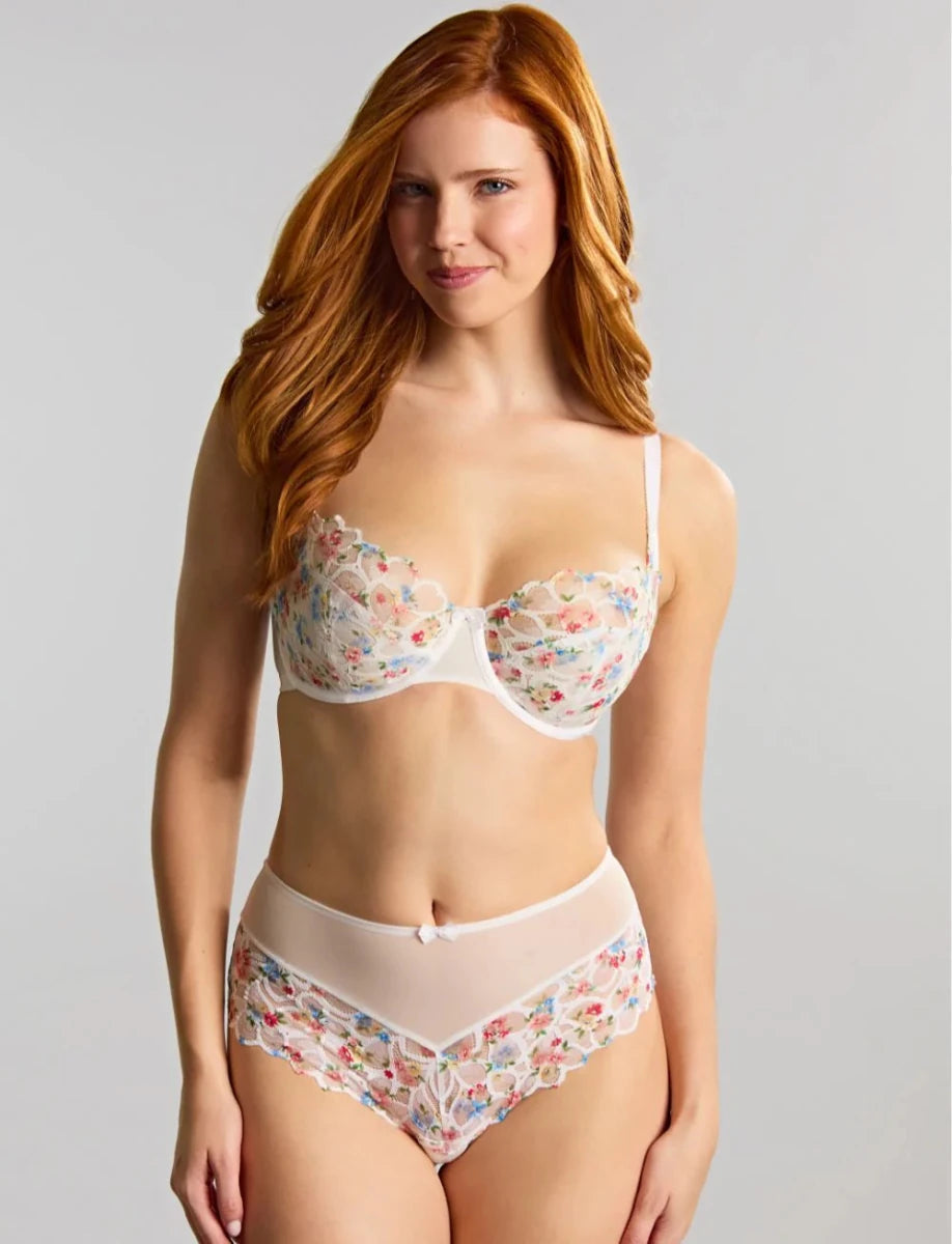 PanacheAllure Demi Balcony Bra in Bloom 10761Bravo Bra Boutique