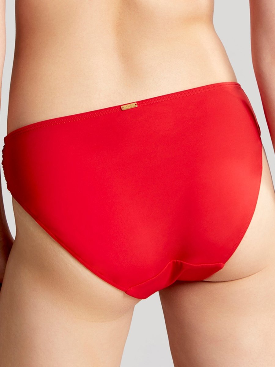 Panache SwimAnya Riva Gather Pant Fiery Red SW1314Bravo Bra Boutique