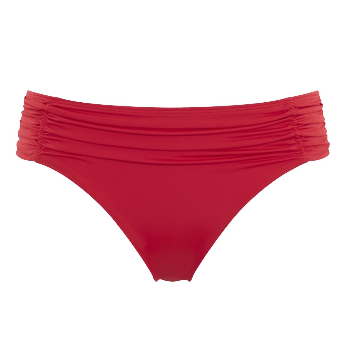 Panache SwimAnya Riva Gather Pant Fiery Red SW1314Bravo Bra Boutique
