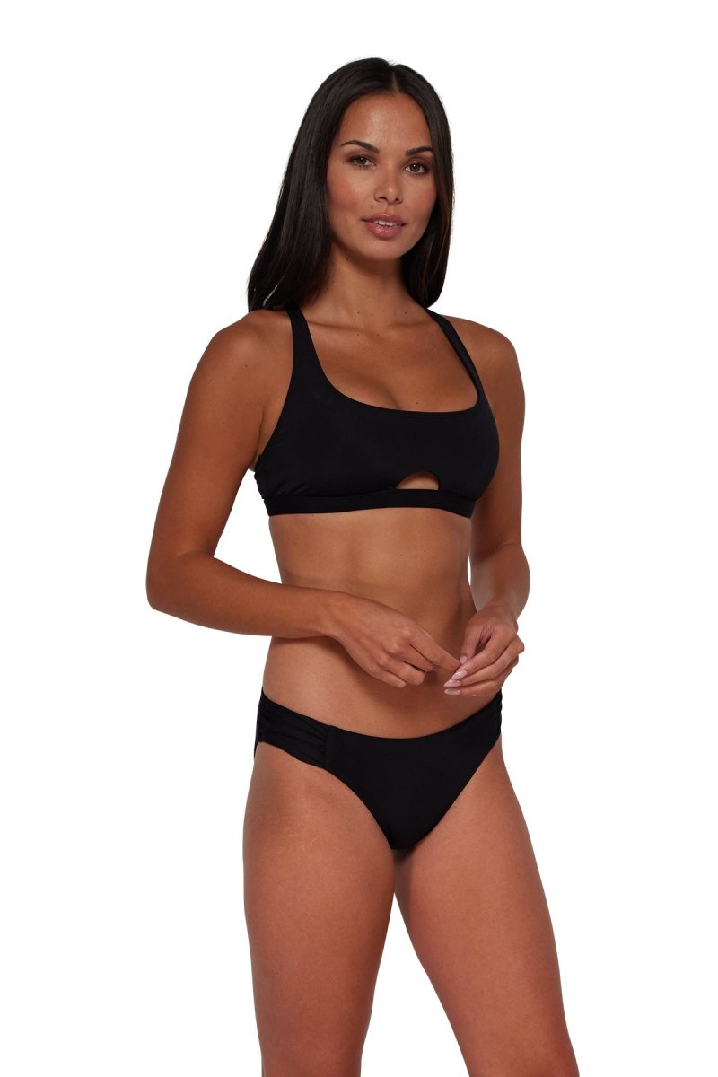 SunsetsBrandi Bralette Bikini Top Black - BLCK68TBravo Bra Boutique