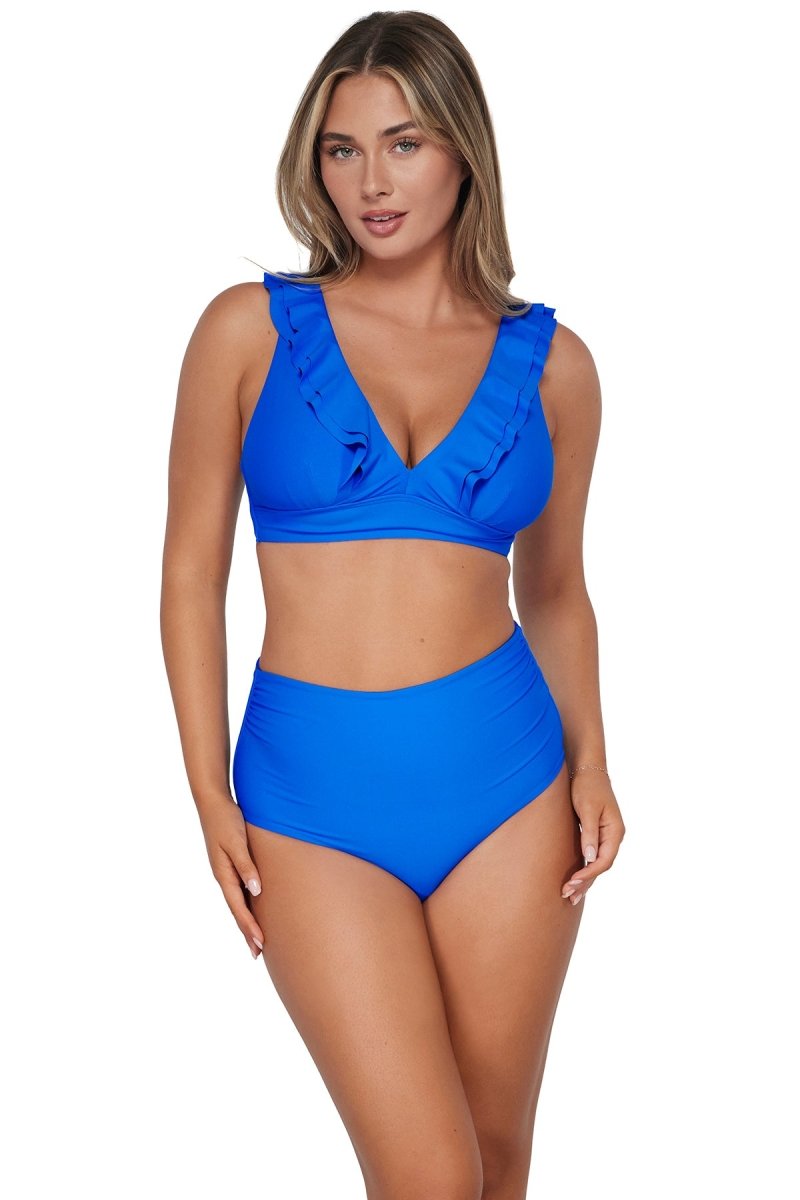 SunsetsCapri High Waist Swim Bottom 310BBravo Bra Boutique