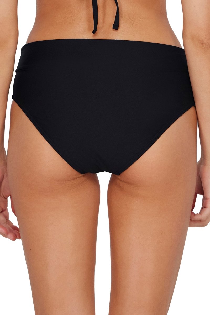 SunsetsCapri High Waist Swim Bottom Black BLCK310BBravo Bra Boutique