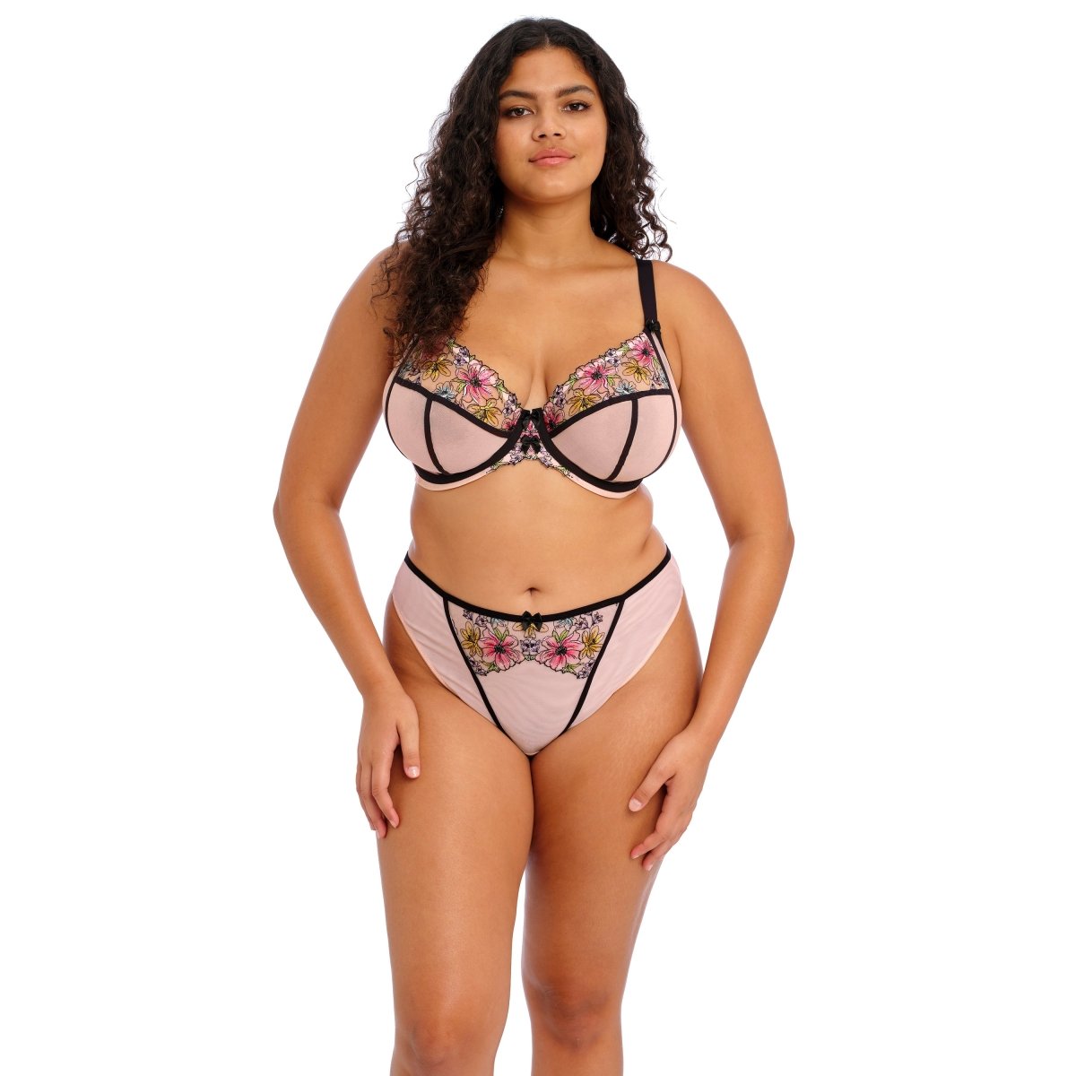 ElomiCarrie Plunge Bra Ballet Pink EL301802BAKBravo Bra Boutique