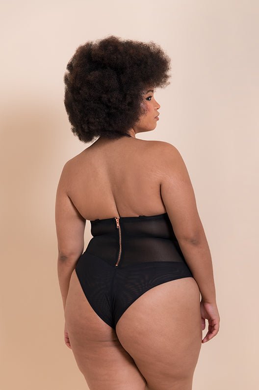 Scantilly by Curvy KateClassique Plunge Strapless Padded Body Black ST035704BLKBravo Bra Boutique