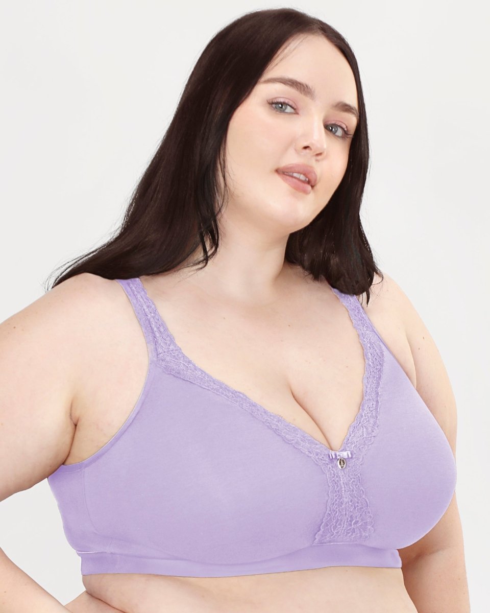 Curvy CoutureCotton Luxe Unlined Wire - Free Bra - 1010Bravo Bra Boutique