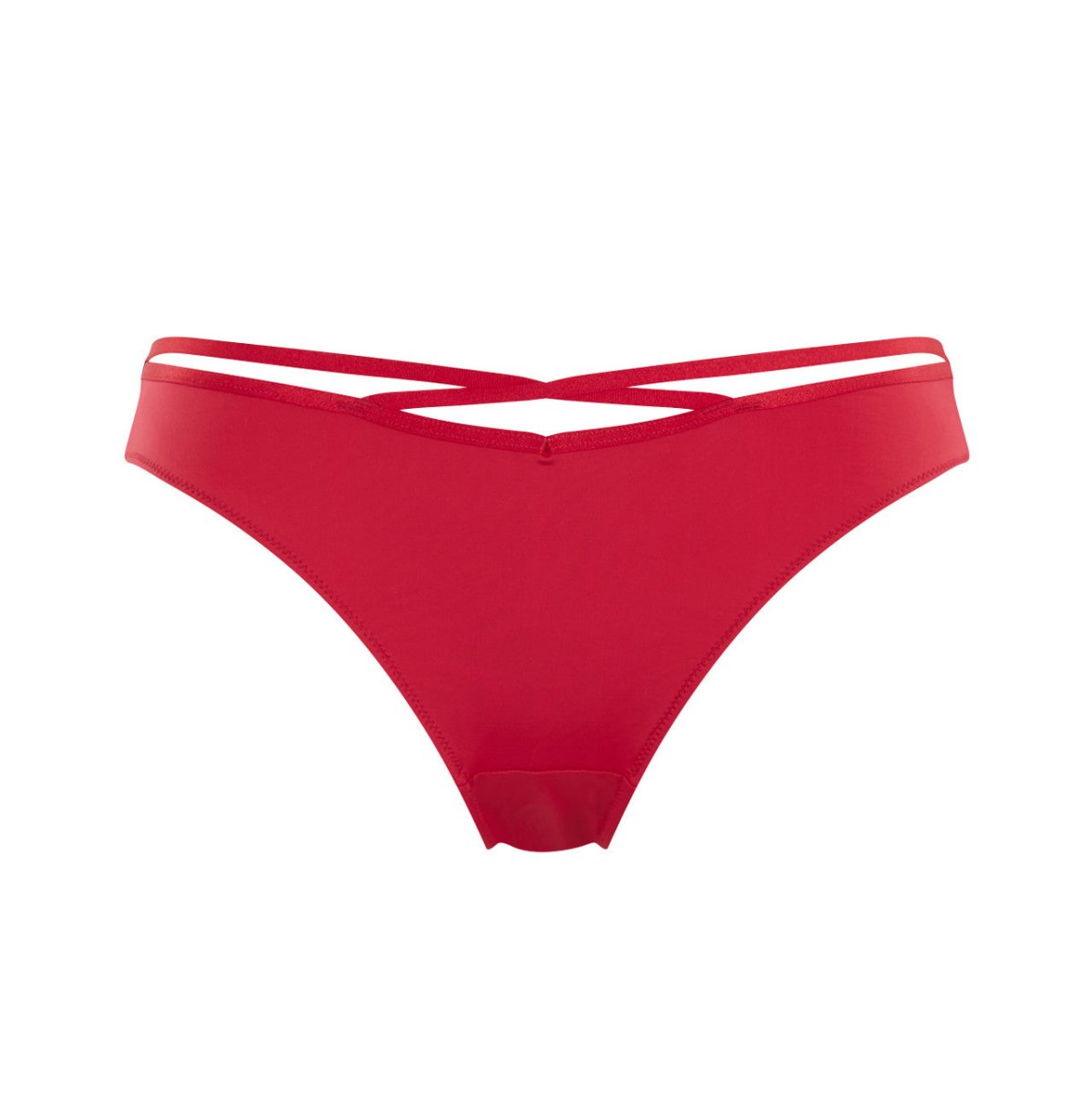 Cleo by PanacheFaith Amour Brazilian Brief in Scarlet 10592Bravo Bra Boutique