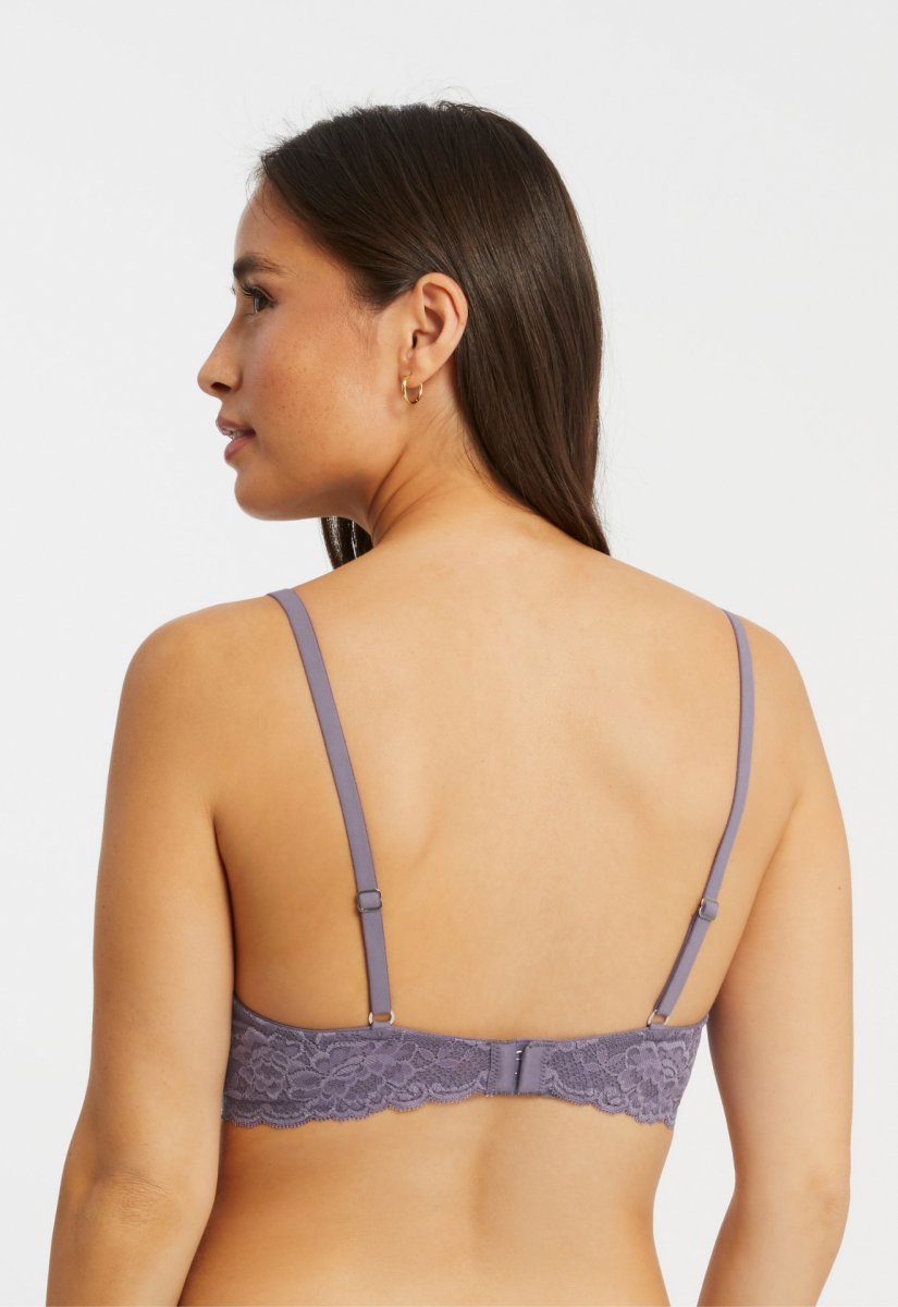 Montelle IntimatesFlirt Demi Lace Bra Purple Cloud 9312Bravo Bra Boutique