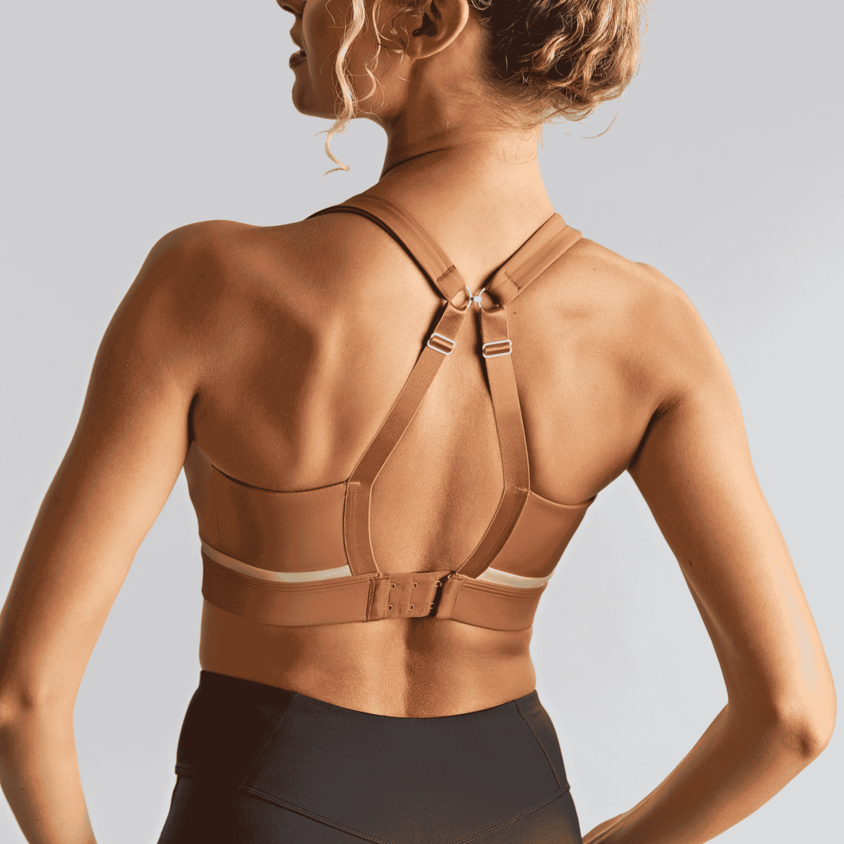 PanacheFreedom Non - Padded Non - Wired Sports Bra Sienna Rose/Chalk - 7344Bravo Bra Boutique