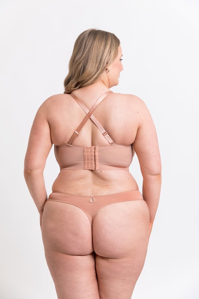Curvy KateHey Girls SuperPlunge Strapless Multiway Bra Latte Beige CK071108LATBravo Bra Boutique