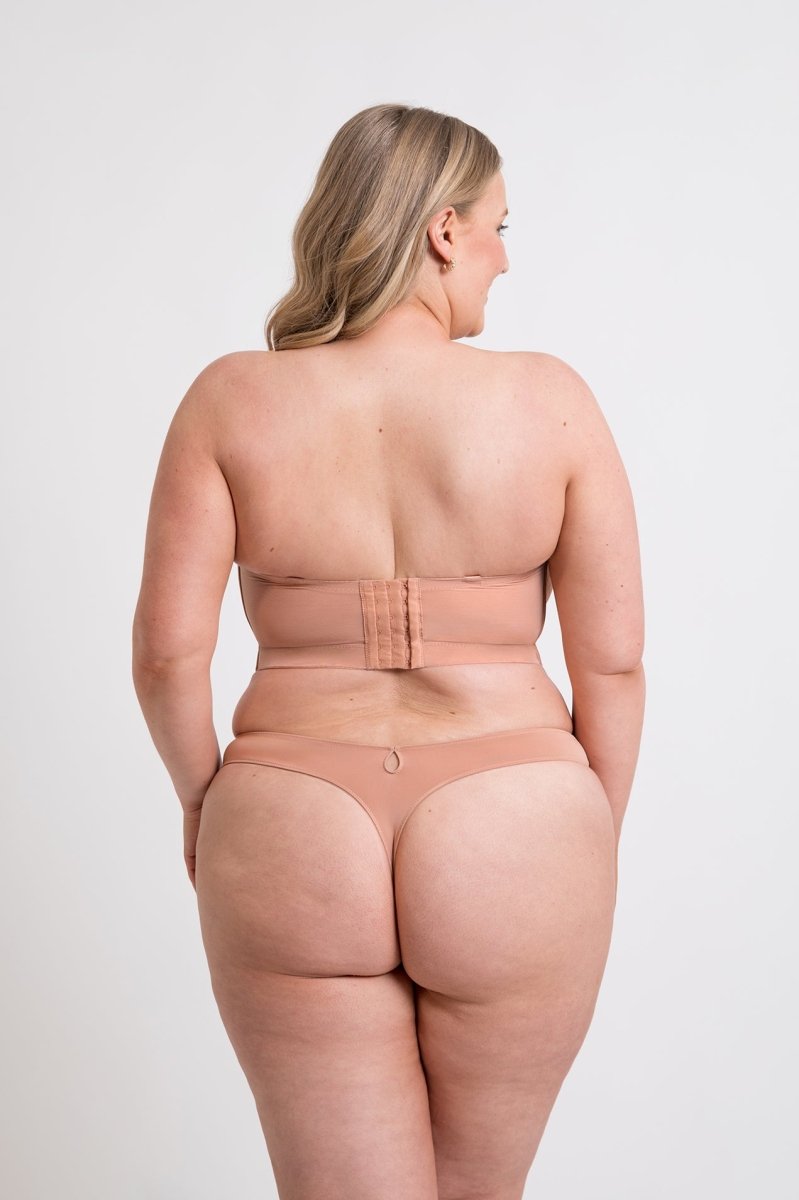 Curvy KateHey Girls SuperPlunge Strapless Multiway Bra Latte Beige CK071108LATBravo Bra Boutique