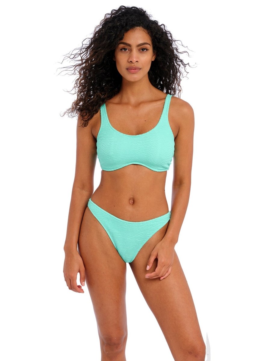 Freya SwimIbiza Waves High Leg Bikini Brief Frozen AS203885FRNBravo Bra Boutique