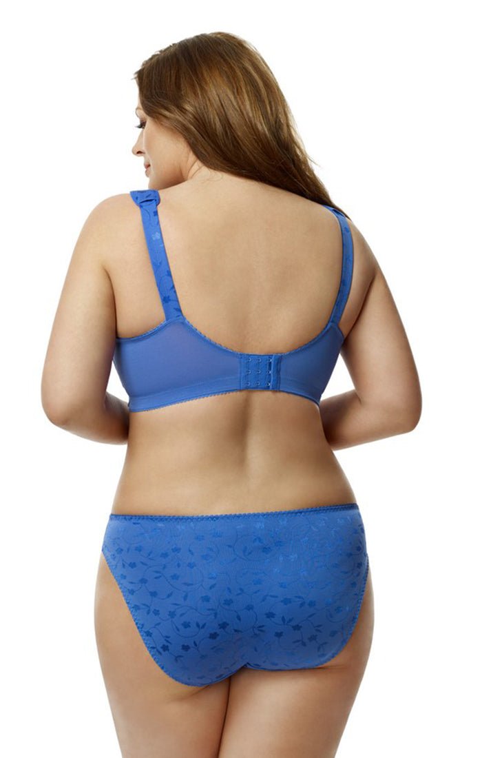 ElilaJacquard Softcup Full Figure Bra - 1305Bravo Bra Boutique