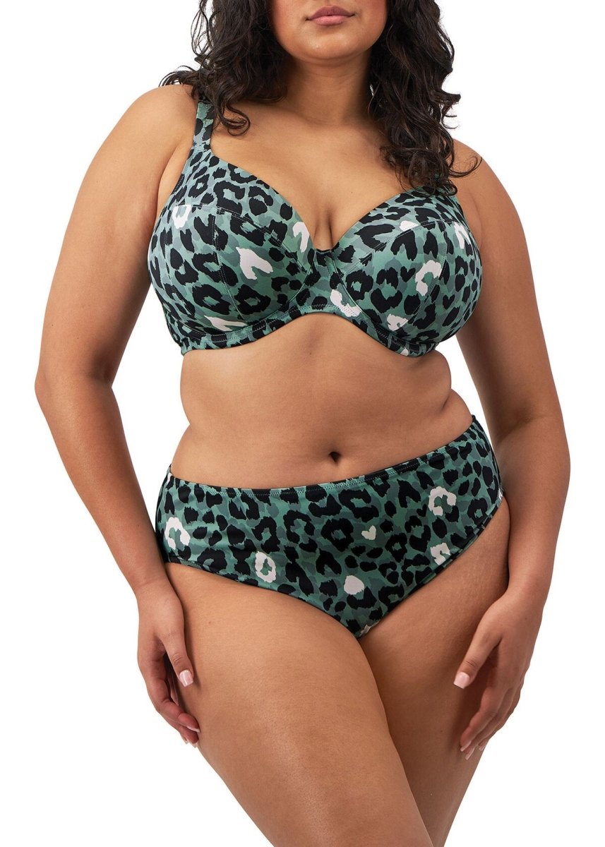 Elomi SwimJungle Bay Mid Rise Bikini Brief ES802072OLEBravo Bra Boutique