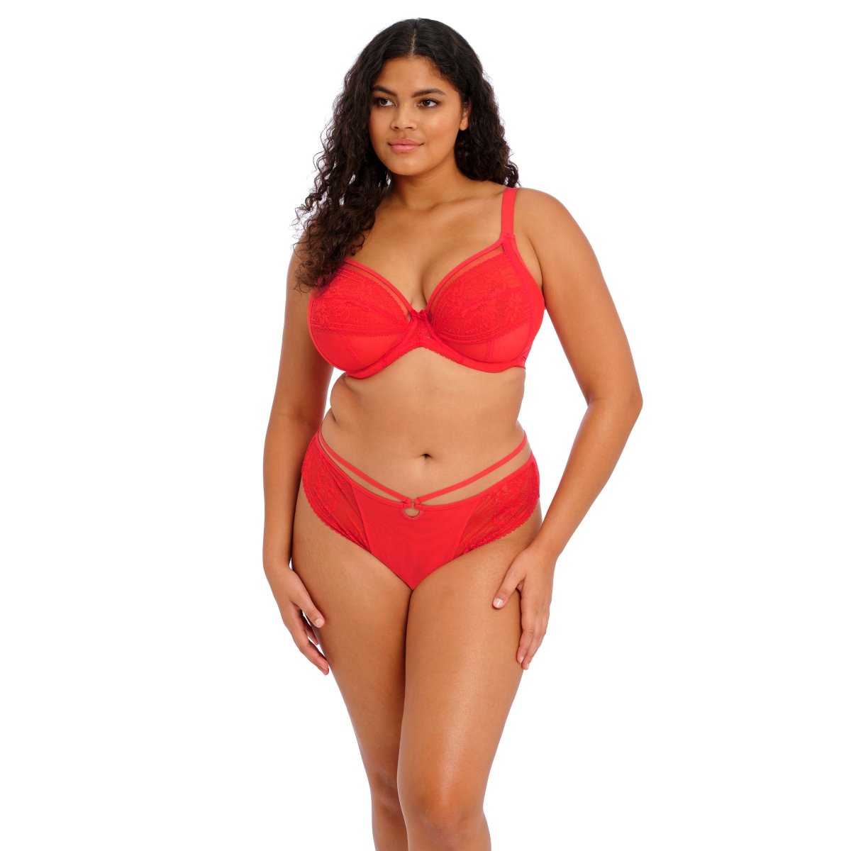 ElomiKendra Plunge Bra Cherry EL301602CHRBravo Bra Boutique