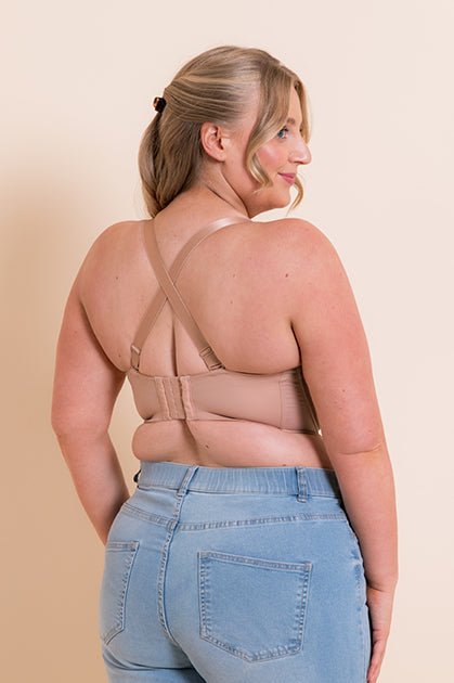 Curvy KateLuxe Strapless Multiway Bra Biscotti and Latte - CK2601LATBravo Bra Boutique