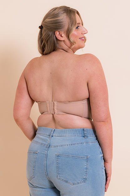 Curvy KateLuxe Strapless Multiway Bra Biscotti and Latte - CK2601LATBravo Bra Boutique