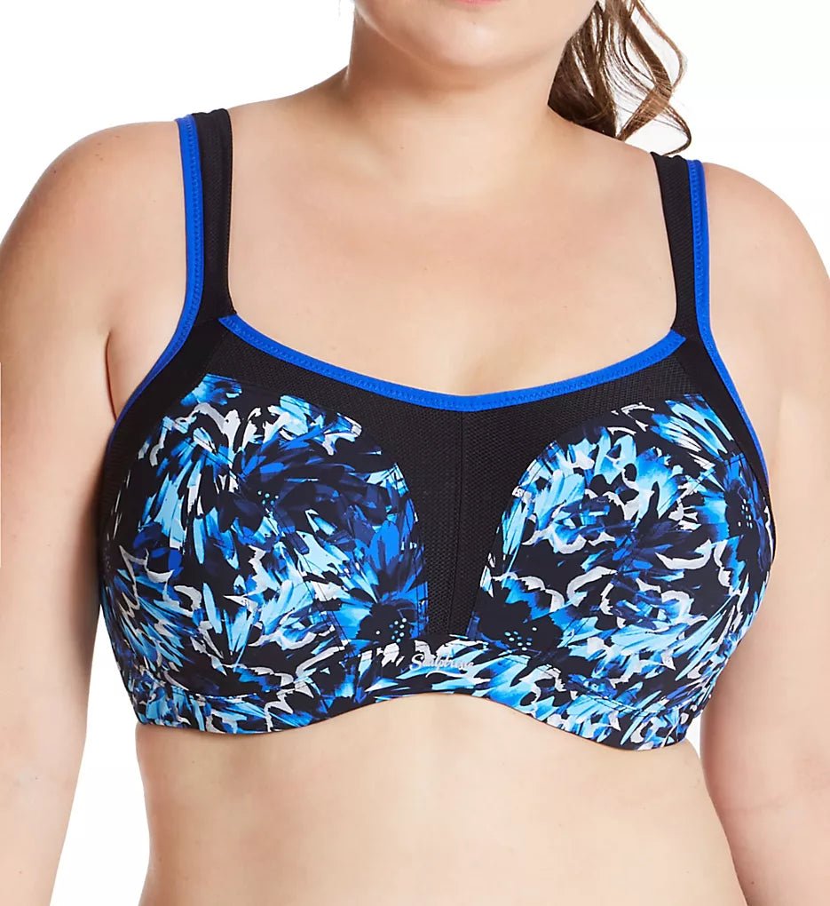 Sculptresse by PanacheNon - Padded Sports Bra Active Camo 9441Bravo Bra Boutique