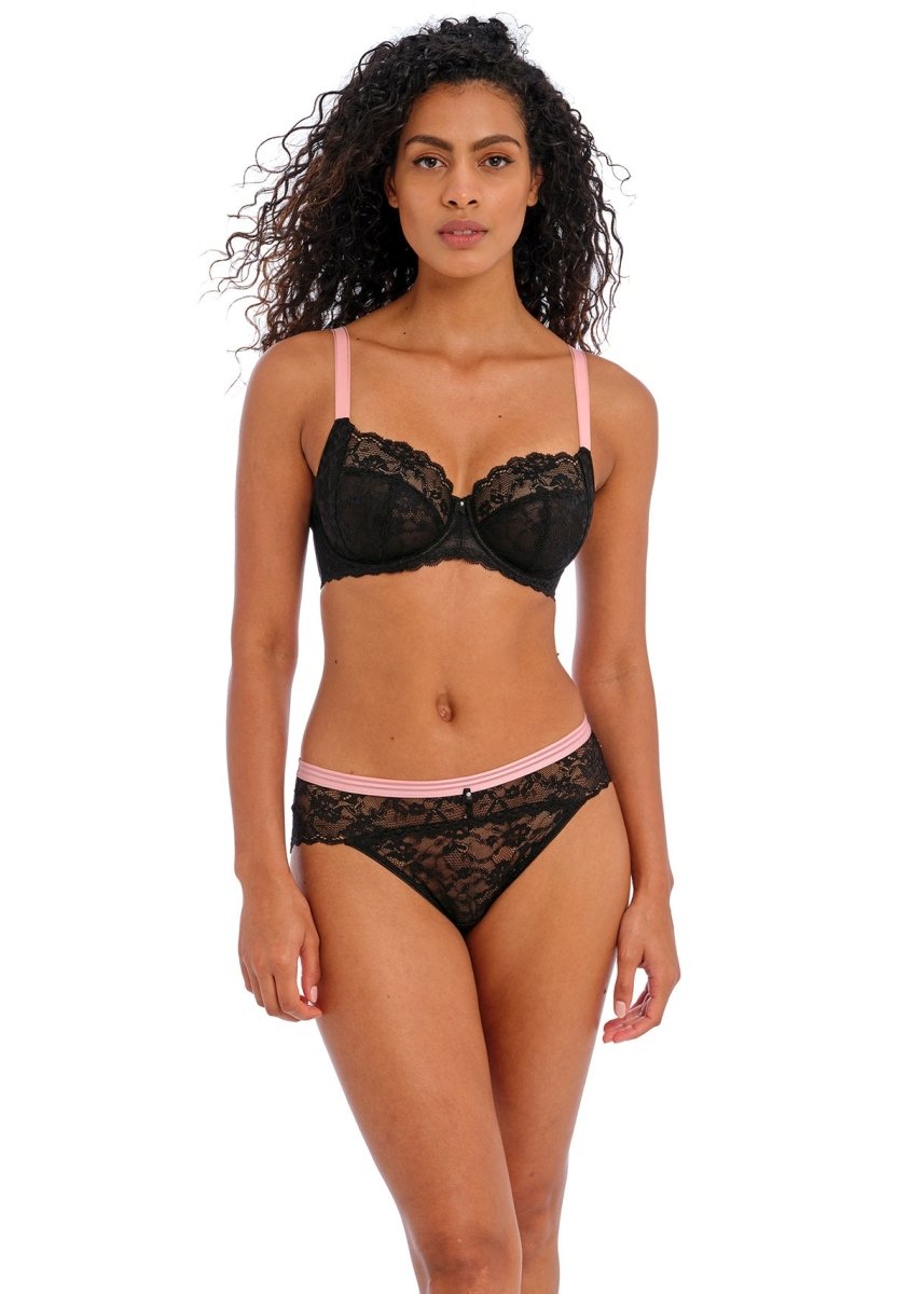 FreyaOffbeat UW Side Support Bra Black AA5451Bravo Bra Boutique