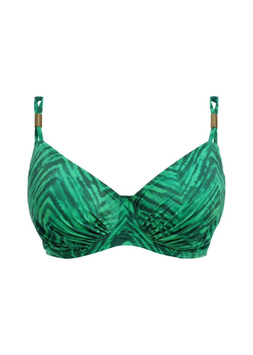 Fantasie SwimPunta Mita Gathered Full Cup Bikini Top FS505501EMDBravo Bra Boutique