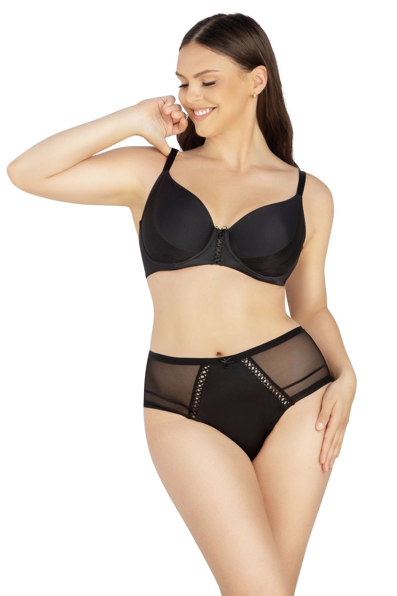 ParfaitShea Spacer T-Shirt Bra Black - P6061Bravo Bra Boutique