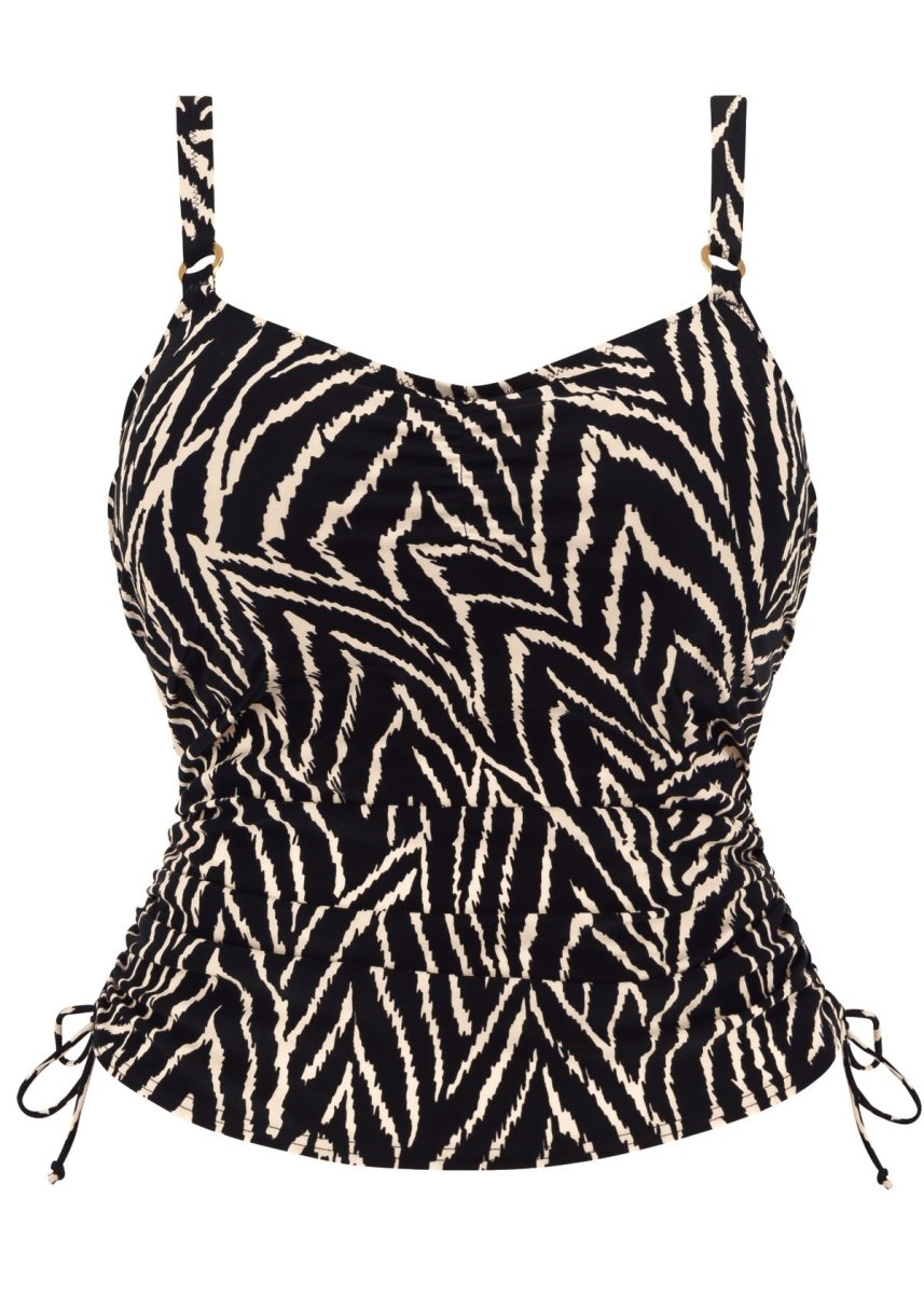 Fantasie SwimSilhoutte Island Full Classic Tankini Top Monochrome FS504551Bravo Bra Boutique