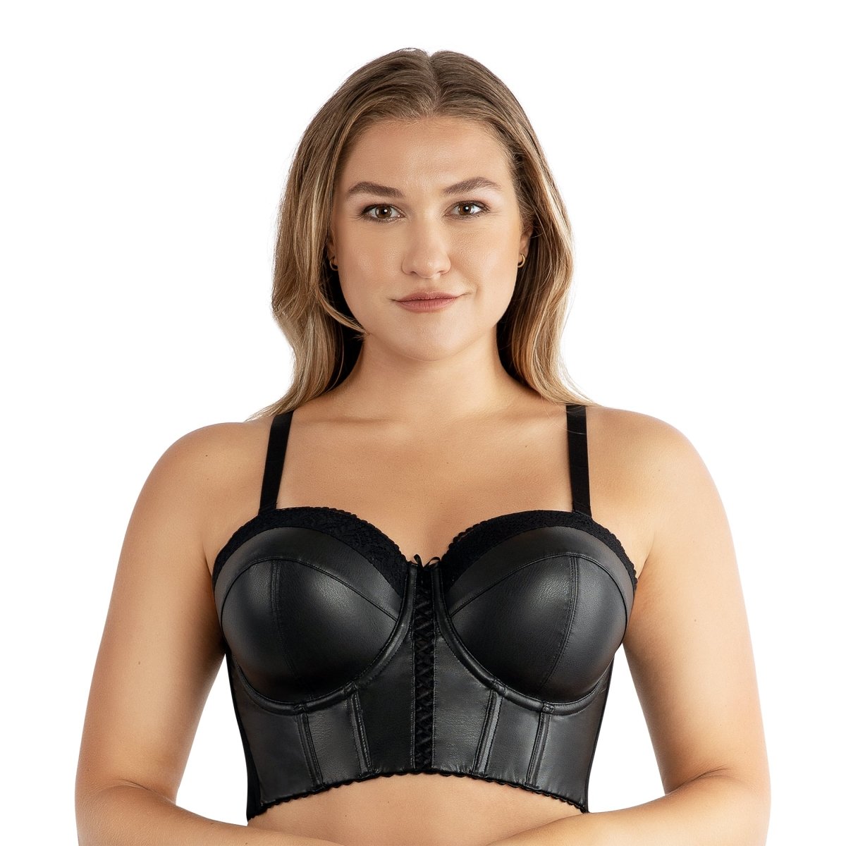 ParfaitStevie Longline Strapless Bustier Black P50120Bravo Bra Boutique