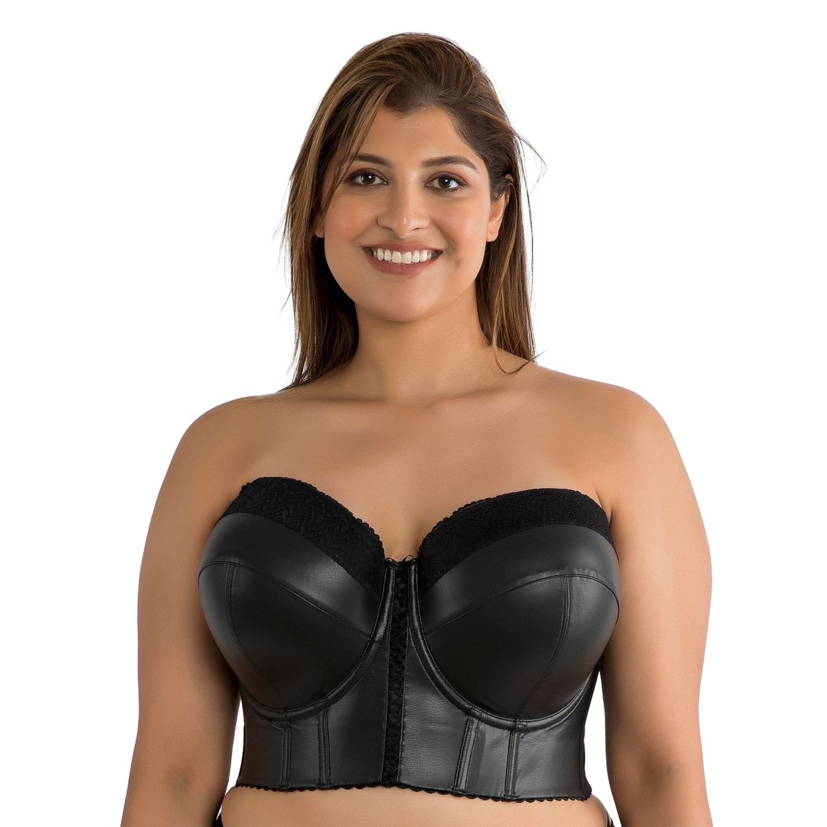 ParfaitStevie Longline Strapless Bustier Black P50120Bravo Bra Boutique