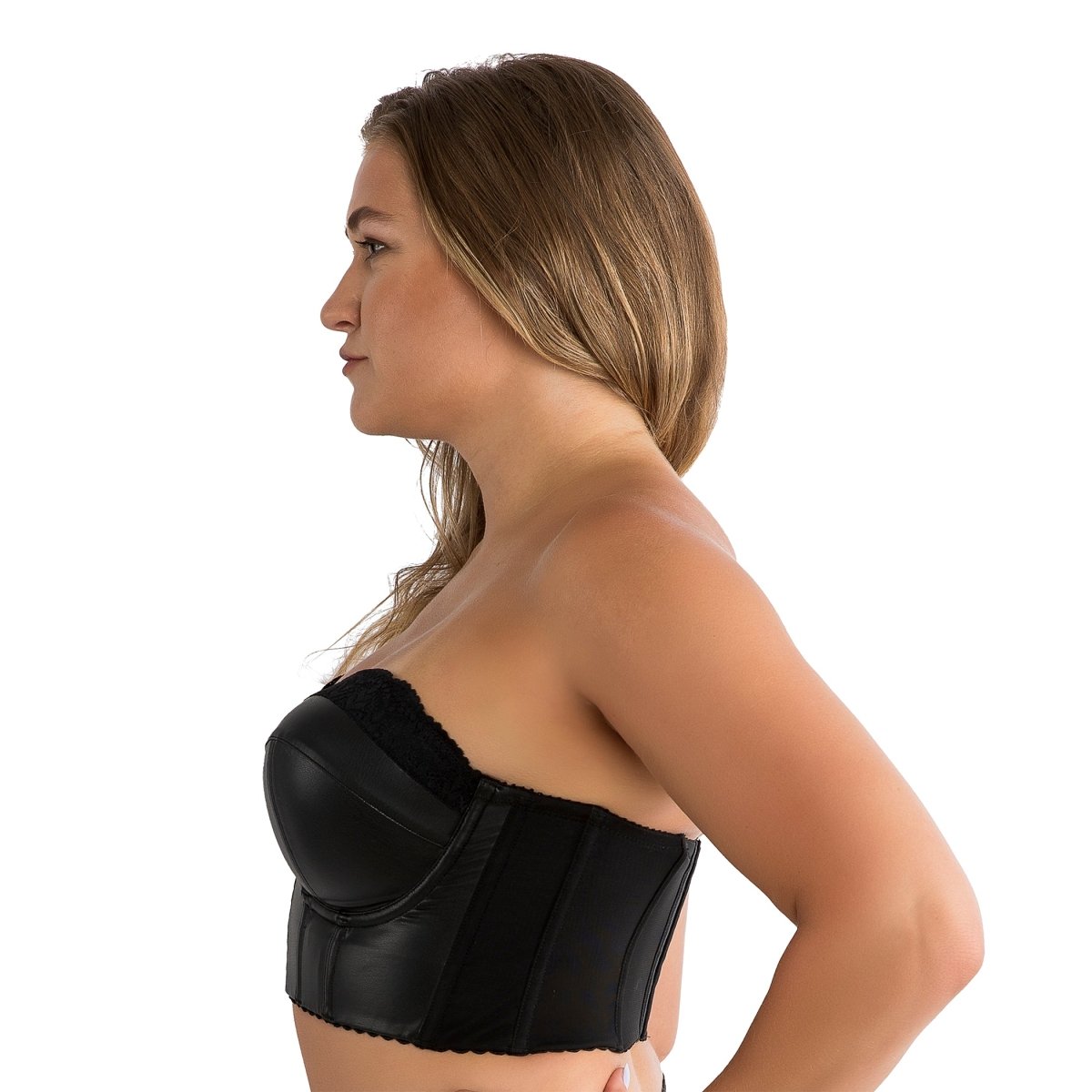 ParfaitStevie Longline Strapless Bustier Black P50120Bravo Bra Boutique