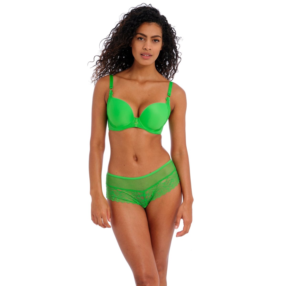 FreyaTemptress Poison Green Moulded Plunge Bra AA400131POGBravo Bra Boutique