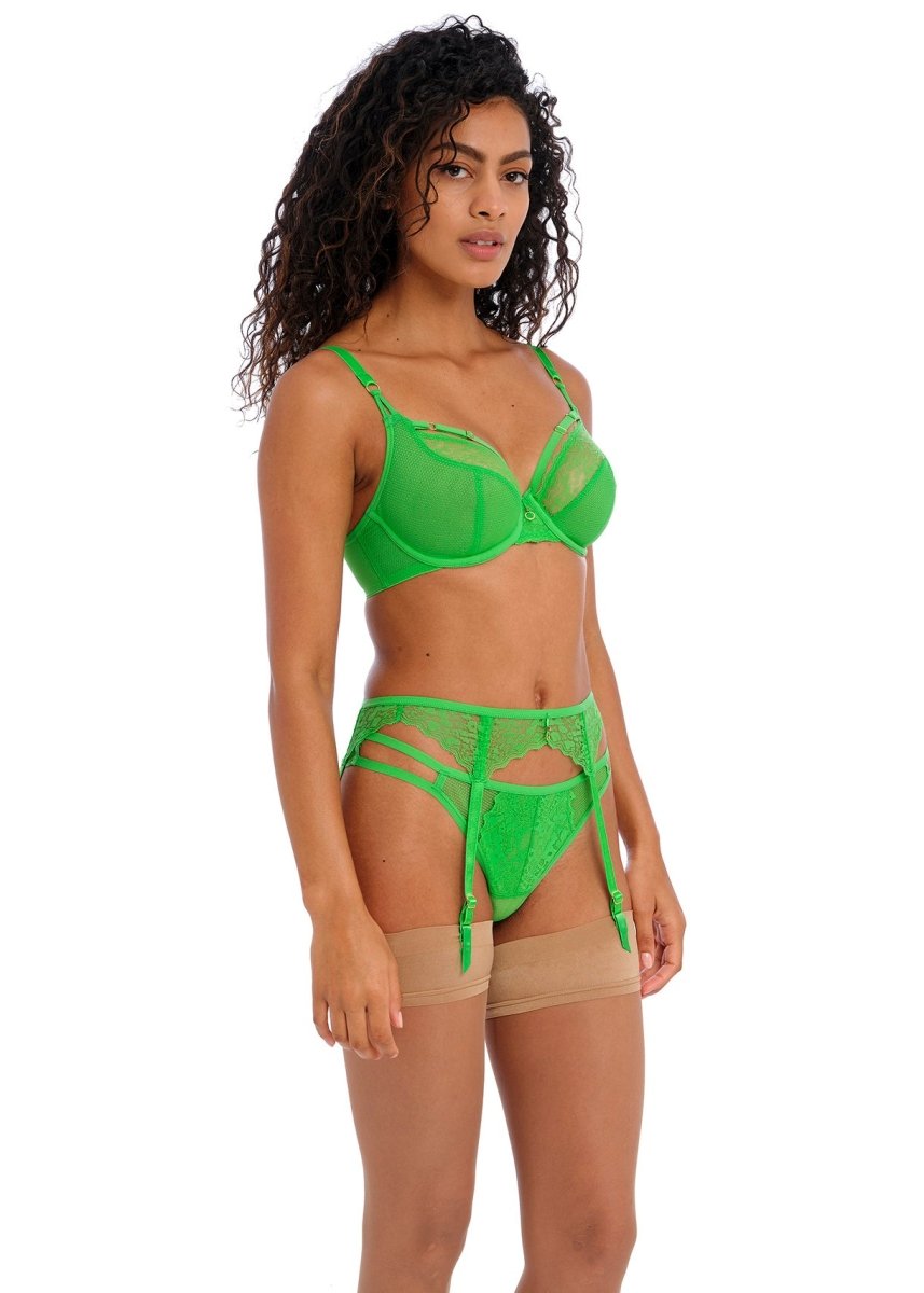 FreyaTemptress Poison Green Plunge Bra AA400102POGBravo Bra Boutique