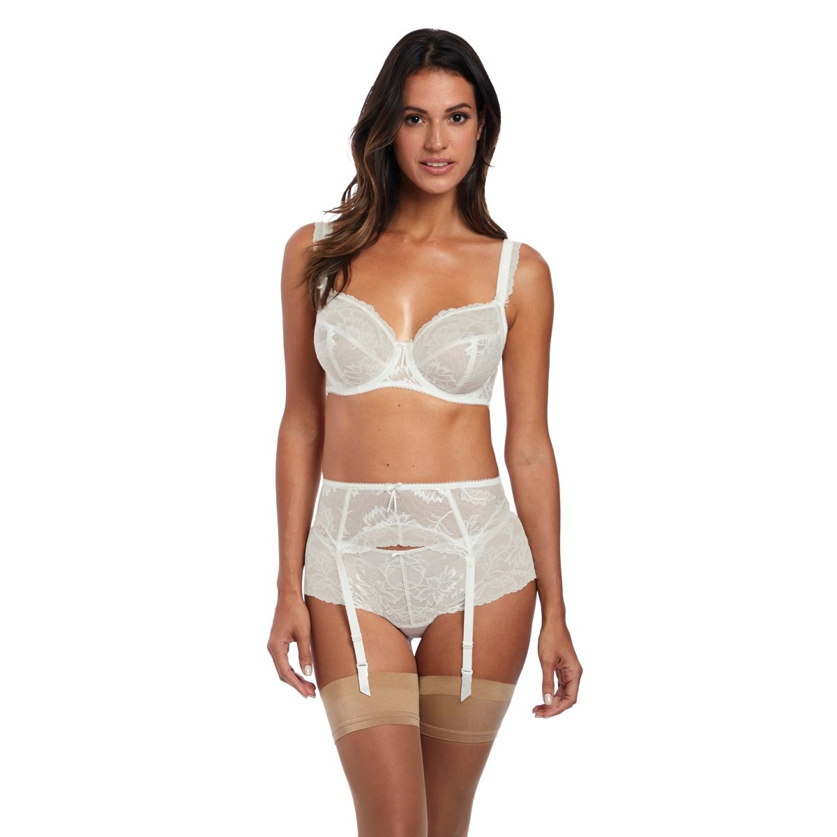Bronte Ivory Suspender- 2069  Bravo Bra Boutique