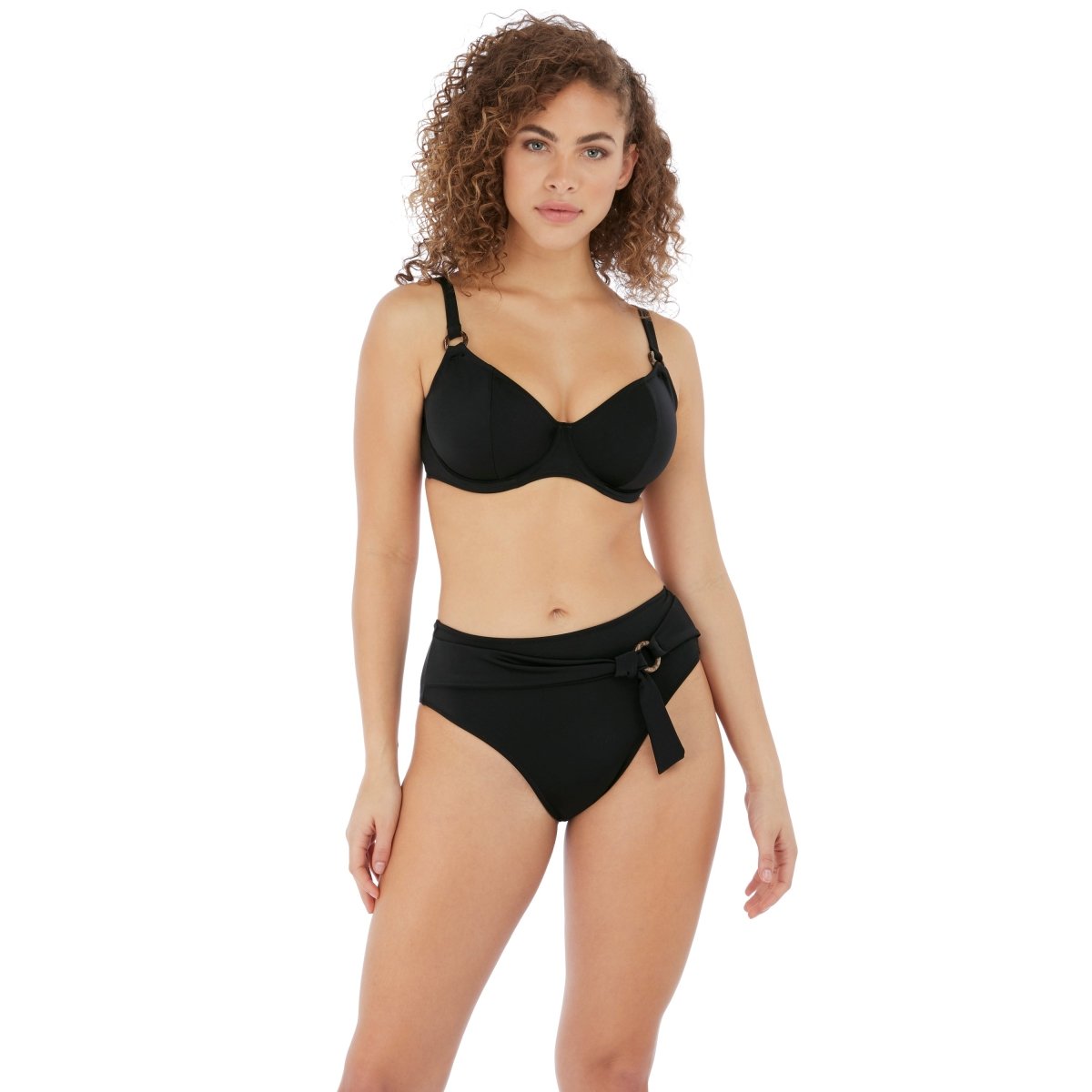 Freya SwimCoco Wave High Waist Bikini Brief Black- AS7005Bravo Bra Boutique