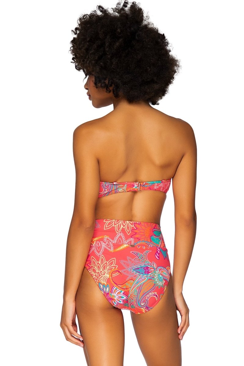 SunsetsIconic Twist Bandeau Bikini Top Island Bliss- 55EFGHBravo Bra Boutique