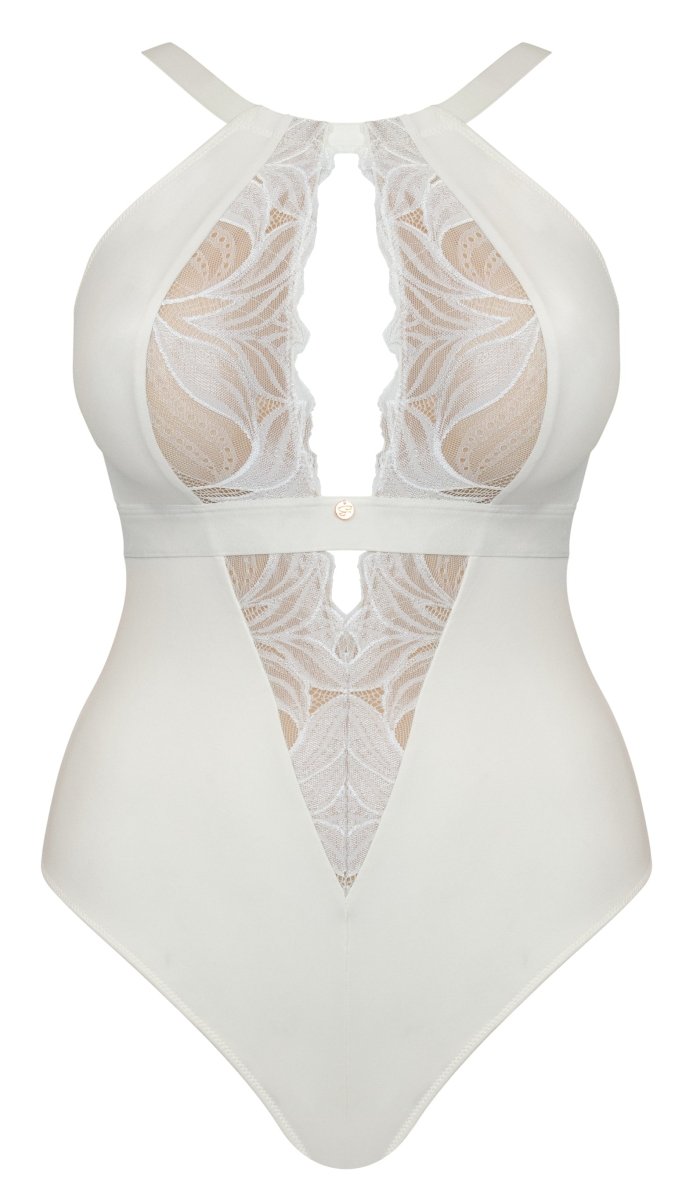 Ivory 2024 lace bodysuit