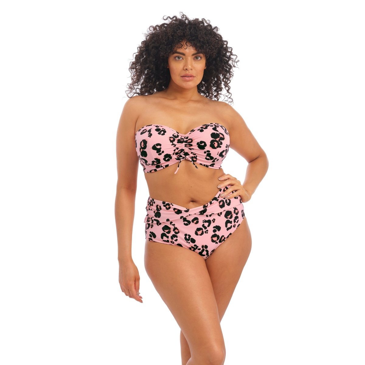Kambuku UW Bandeau Multiway Bikini Swim Top Pink- ES800210 – Bravo Bra  Boutique