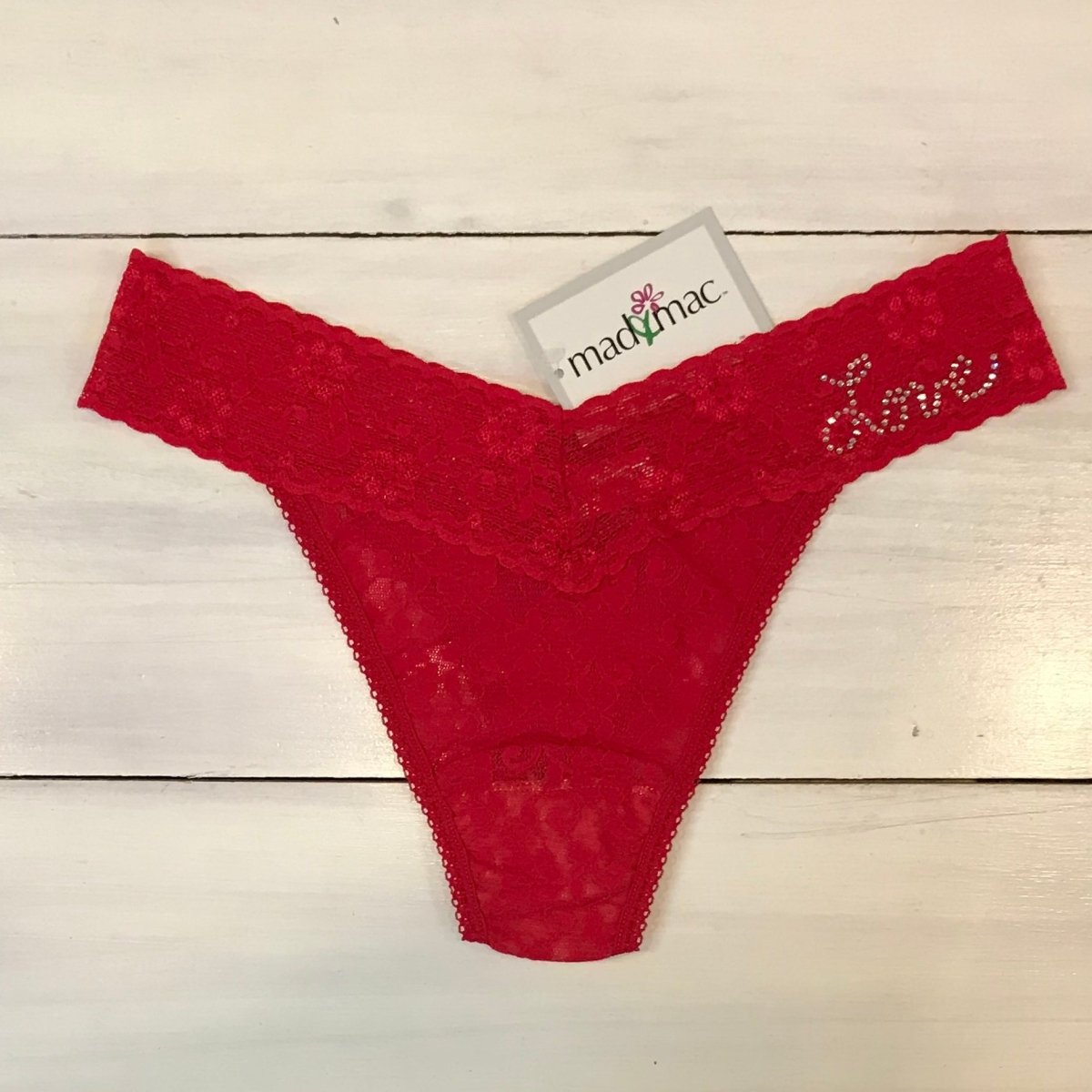 Knickers Red Thong Victoriassecret Lingerie
