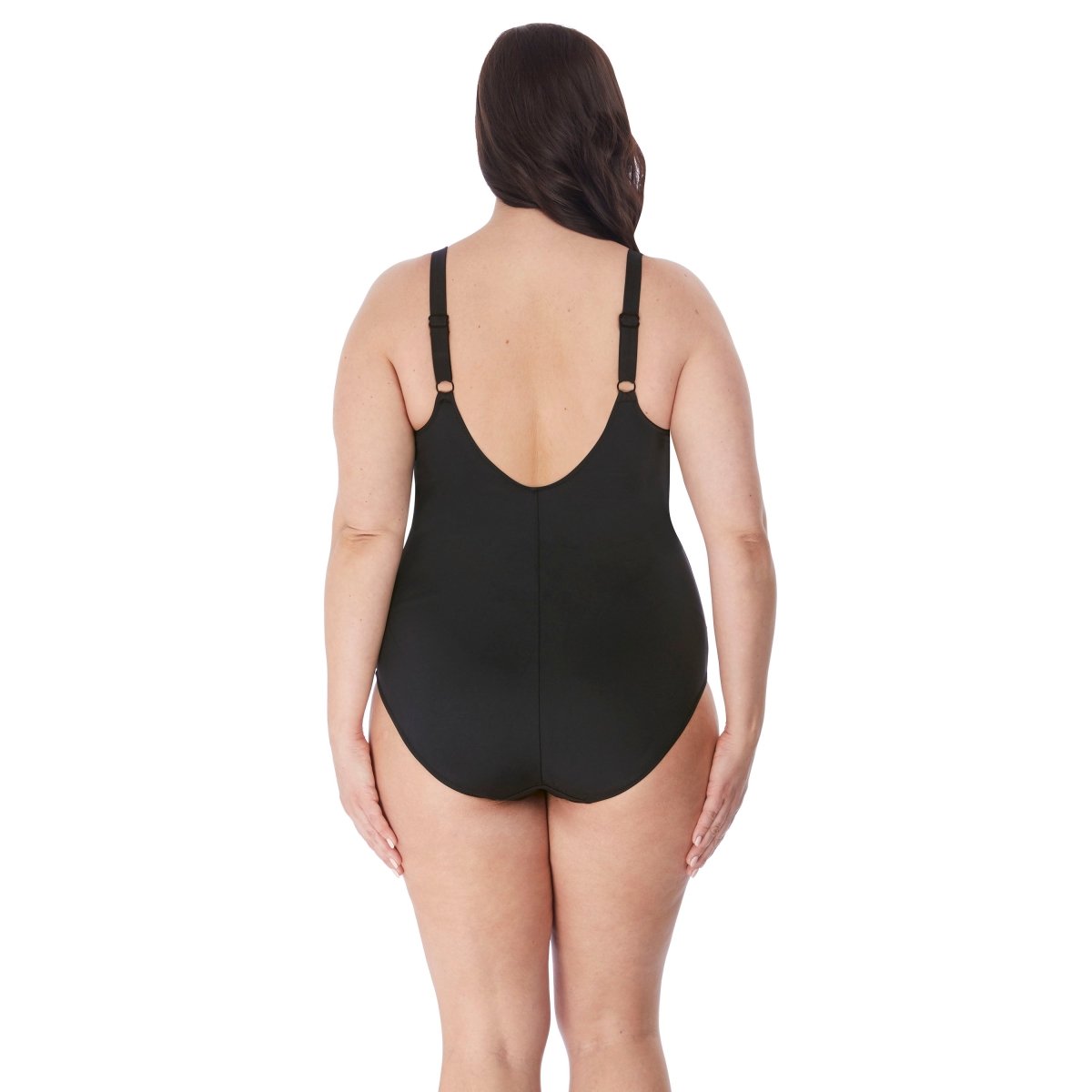 Swim by Elomi - Electroflower Moulded Swimsuit – Black Country Bra