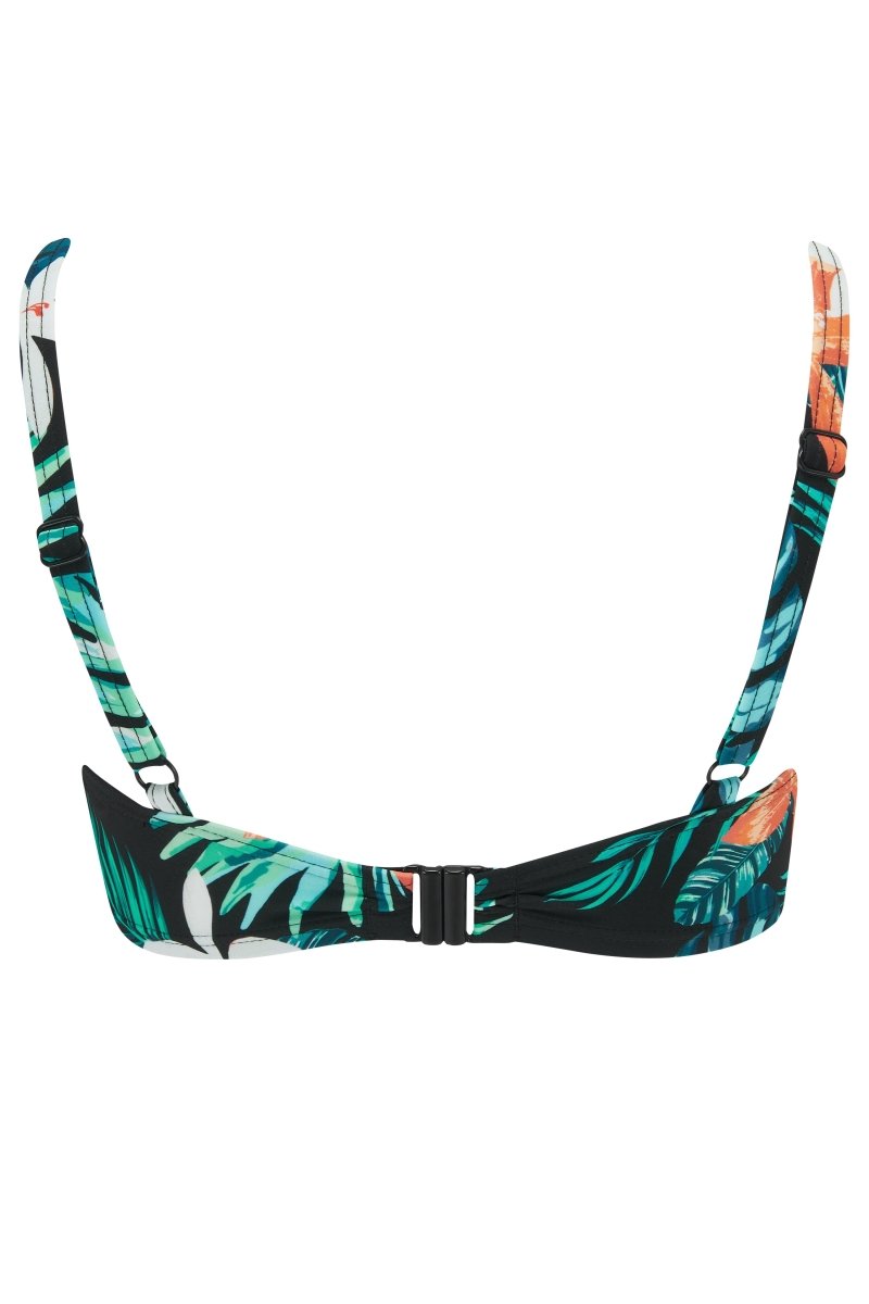 Miami Brights Underwire Rope Bikini Top Tropical- 14112 – Bravo Bra Boutique
