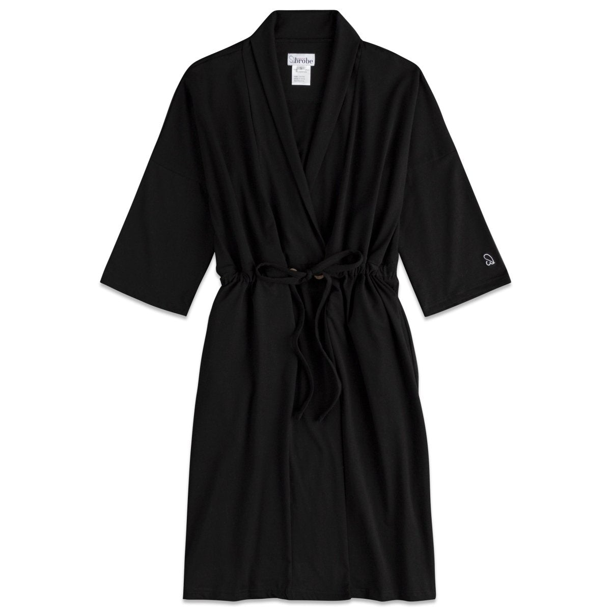 The Bianca Healing Robe in Luna Black – Myya