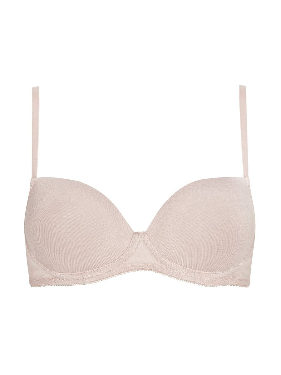 RoyceSophia 2 Pack Teen WirefreeT-Shirt Bra Cream & Blush- 8026Bravo Bra Boutique