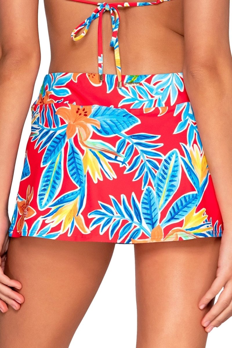 SunsetsSporty Swim Skirt Tiger Lily- 40BBravo Bra Boutique
